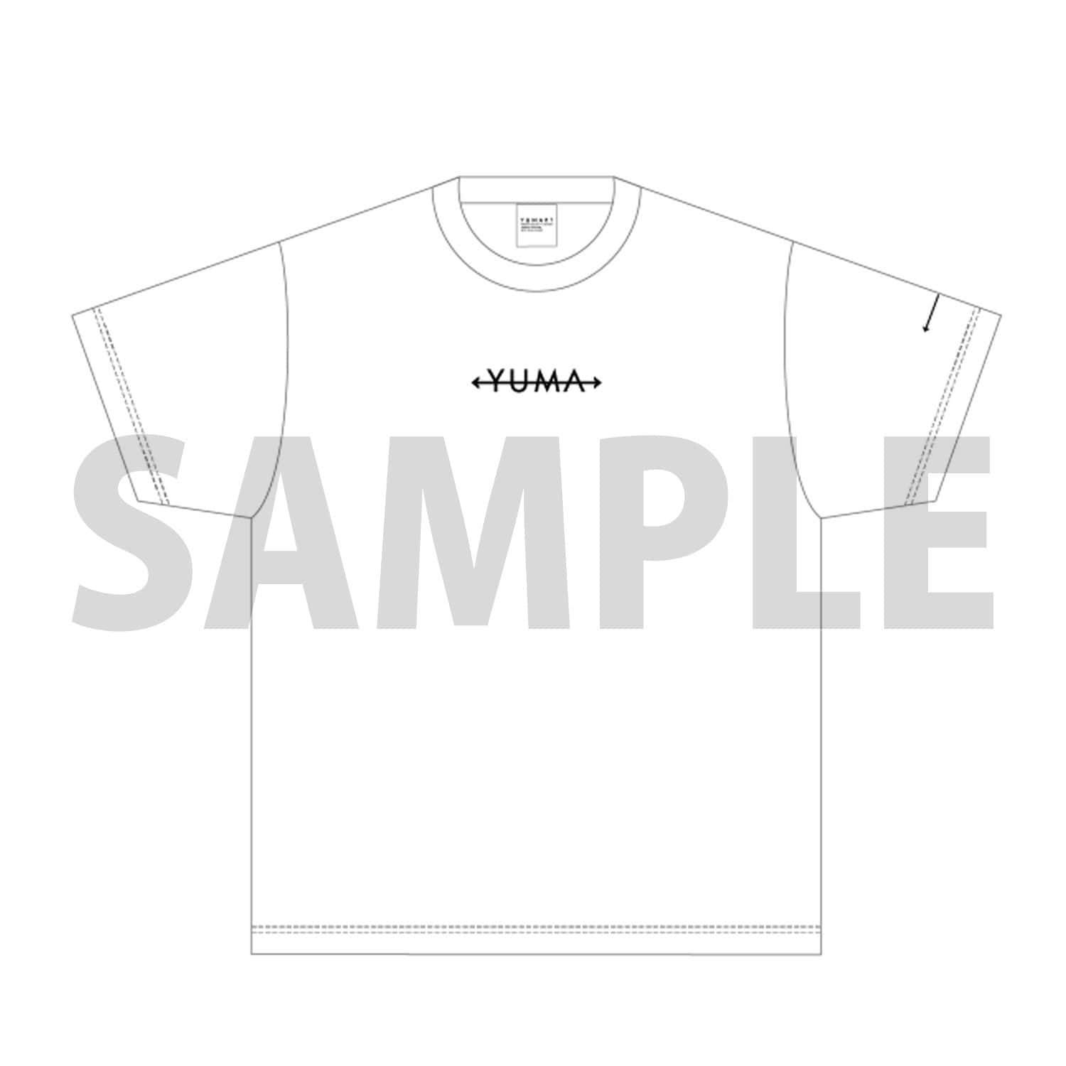 Mサイズ＞YUMAオフィシャルロゴTシャツ YUMART「with YU -2023 Winter