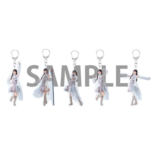 ランダムアクリルキーリング 全5種 【HEKIRU SHIINA LIVE2026.2.14