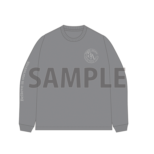 anne marie ライブ ロングtシャツ ラスト一点 Mサイズ> AnswerロングTシャツ少し肌寒くなった頃に重ね着
