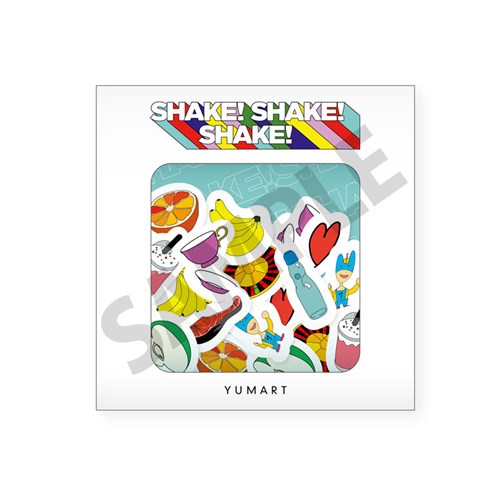 フレークシール 【YUMART SHAKE!SHAKE!SHAKE!】: グッズキンクリ堂