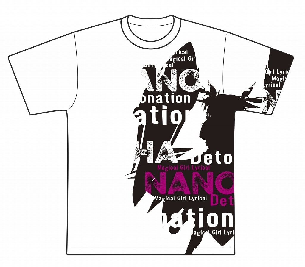 ＜Mサイズ＞Tシャツ2019夏Ver．なのは【2019夏「NANOHA Detonation PROJECT」】: 音楽キンクリ堂