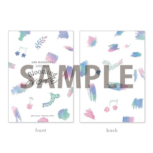 ubNbg{m[g yO LIVE 2025 Blooming NOTEz